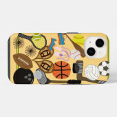 スポーツ iPhoneケース (裏面横)