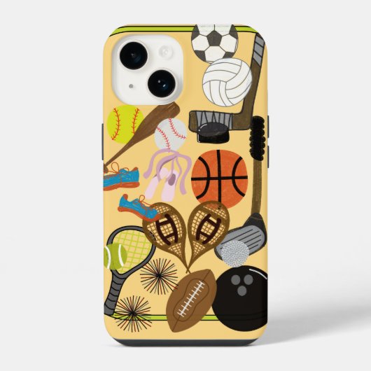 スポーツ iPhoneケース (裏面)