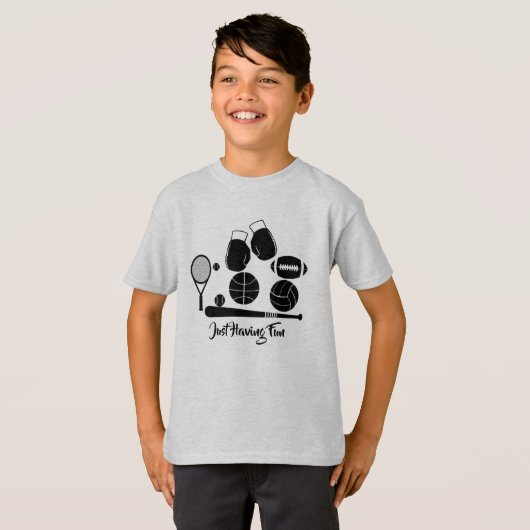 スポーツ Tシャツ (正面フル)