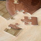 スポーツAl星、バスケットボールまたはサッカーまたはフットボール ジグソーパズル (側面)