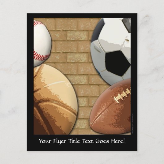 スポーツAl-Star、バスケットボール/サッカー/サッカー チラシ (正面)