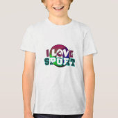 スポーツI愛 トライブレンドＴシャツ (正面)