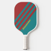 スポーツRubyリーフストライプの名前 ピックルボールラケット (裏面)