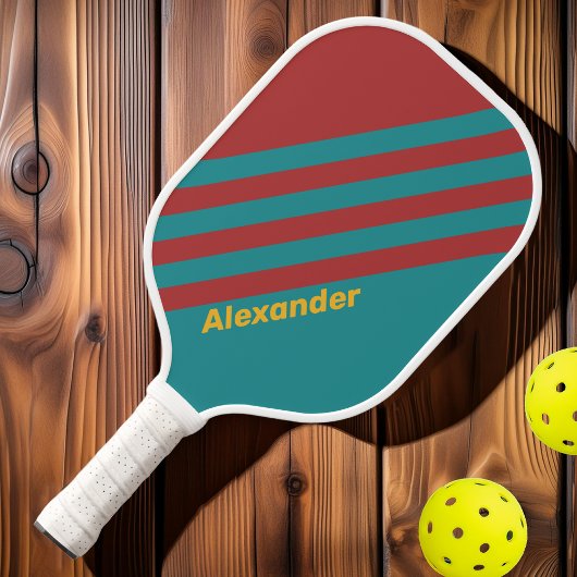 スポーツRubyリーフストライプの名前 ピックルボールラケット