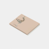 スポーティおもしろいキリン ポストイット (アングル)