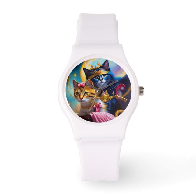 スポーティなシリコンワトック 腕時計 (正面)