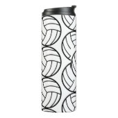 スポーティなバレーボールパターン タンブラー (回転左)