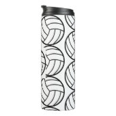 スポーティなバレーボールパターン タンブラー (回転右)