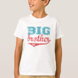 スポーティなビッグブラザーTシャツ Tシャツ<br><div class="desc">これは、あなたの平均的な兄のTシャツではない。このスポーティなTシャ読ツは単に「ビッグブラザー#1」。このシャツは幼児、乳児、ビッグキッズなど様々なスタイルとサイズで利用可能!</div>