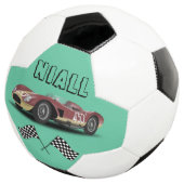 スポーティなレースカー サッカーボール (3/4)