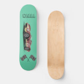 スポーティなレースカー スケートボード (正面)