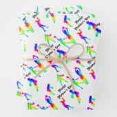 スポーティな母ハッピーマザーズデイ ラッピングペーパーシート (インサイチュ)