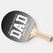 スポーティはパパブラックに属グラデーションす 卓球ラケット (横)