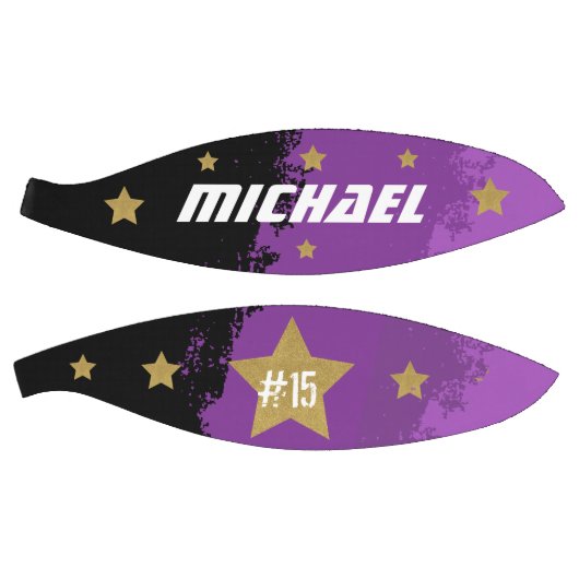 スポーティカスタムなプレイヤーの名前と数金ゴールド星 バスケットボール (パネル)