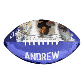 スポーティカスタムなプレイヤー名&ナンバー3フォトコラージュ アメリカンフットボール (正面)