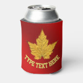 スポーティカナダサミナーズクーラーボックス パーソナライズされた 缶クーラー (缶裏面)