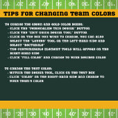 スポーティサッカーファンテールゲートパーティーナプキンス スタンダードランチョンナプキン