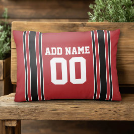 スポーティジャージー名前をカスタムする番号 アクセントクッション