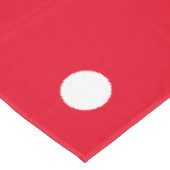 スポーティブライト赤白青ストライプ水玉模様 テーブルクロス (アングル)
