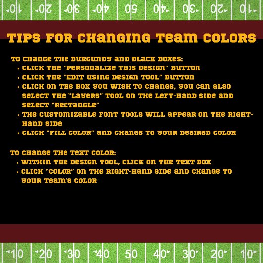 スポーティブルゴーニュと金ゴールドサッカーファンナプキンス スタンダードランチョンナプキン