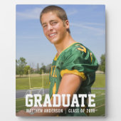 スポーティモダンな卒業写真 フォトプラーク (正面)