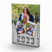 スポーティモダンガールはっきりしたスクリプト卒業3 フォトブロック (右)