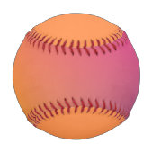 スポーティモノグラムのなP80オレンジ色とグラデーション色 野球ボール (裏面)
