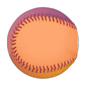 スポーティモノグラムのなP80オレンジ色とグラデーション色 野球ボール (正面左)