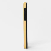 スポーティライトバターイエローホワイト夏のストライプ Case-Mate iPhoneケース (裏面/左)