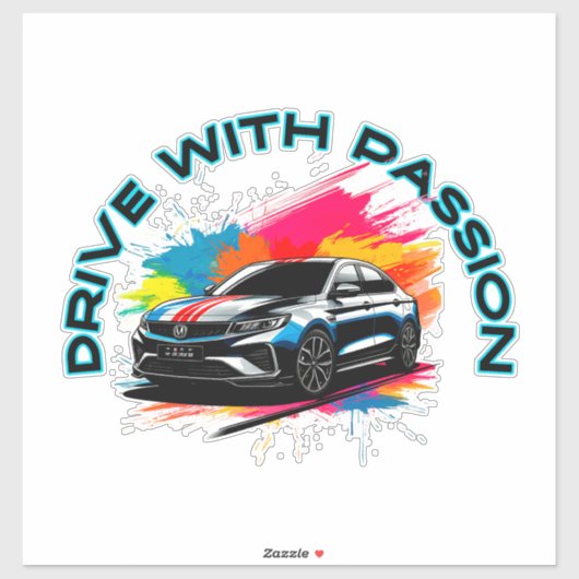 スポーティラグジュアリーカー シール (シート)