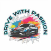 スポーティラグジュアリーカー シール (正面)