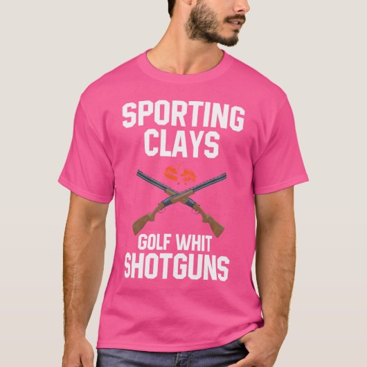 スポーティングクレイハンティングゴルフ Tシャツ (正面)