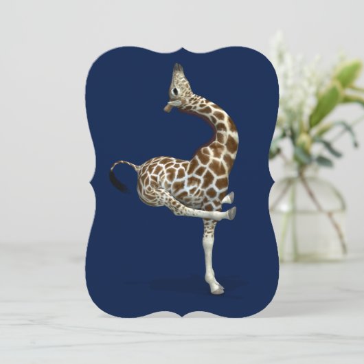 スポーティ風変わりなキリン (スタンド正面)