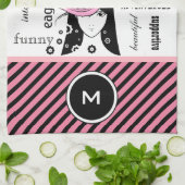 スポーティ&ガーリースカッコいいポーツ/ジムタオル キッチンタオル (折り畳み)