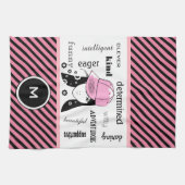 スポーティ&ガーリースカッコいいポーツ/ジムタオル キッチンタオル (横)