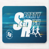 スポーティ&リッチ | マウスパッド (正面)