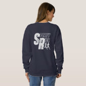 スポーティ&リッチ |女性用スウェットシャツ スウェットシャツ (裏面フル)