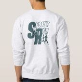 スポーティ&リッチ |男性用スウェットシャツ(ライト) スウェットシャツ (裏面)