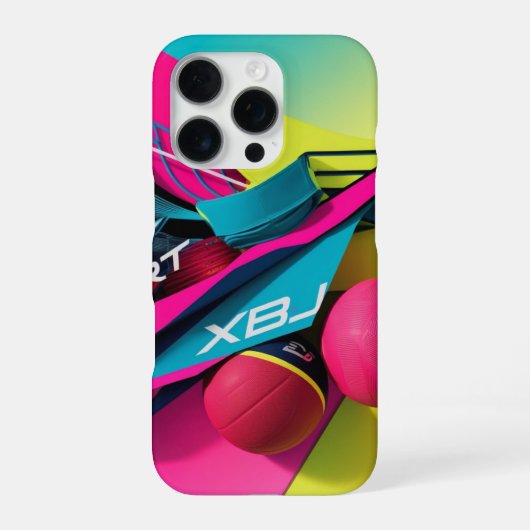 スポーティ iPhoneケース (裏面)