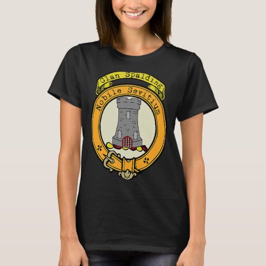 スポールディングNairn氏スコティッシュクレスト Tシャツ (正面)