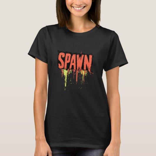 スポーン鮮やかポイントの衣装 Tシャツ (正面)