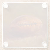 スポ素朴ーツ |サッカー ガラスコースター (裏面)