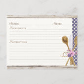 スポ素朴ーンズキッチンレシピカード ポストカード (正面)