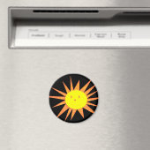 スマイリングな太陽の磁石 マグネット (インサイチュ (食洗機))