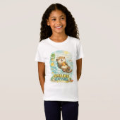 スマイリングカワウソ Tシャツ (正面フル)