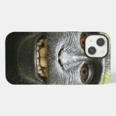 スマイリングマカク iPhoneケース (裏面横)
