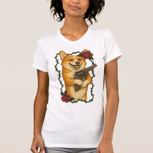 スマイリング・バンディット・ブルーム Tシャツ (正面)
