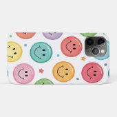 スマイリーエモジ柄 Case-Mate iPhoneケース (裏面(横))