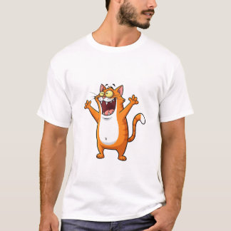 スマイリーキャットビブラス Tシャツ