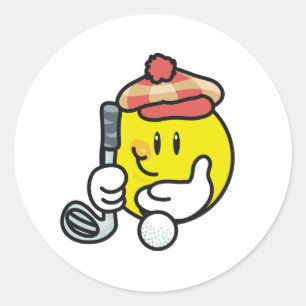 スマイリーゴルフ ラウンドシール